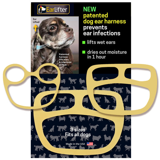 EarLifter Medical-Grade Latex Dog Ear Care Harness